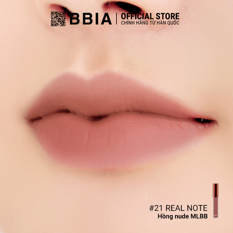 Son Kem Lì Bbia Last Velvet Lip Tint Version 5