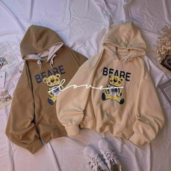 Áo Hoodie Nỉ Ngoại Gấu BEARE - Áo Khoác Nỉ nam nữ Unisex