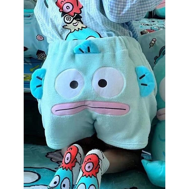 Quần ngắn con cá xấu xí, hangydon, Anime homewwear