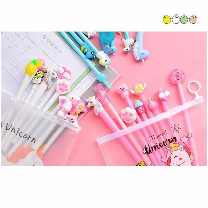 Set 20 bút bi nước Pony dễ thương, Set 20 chiếc Bút bi nước - Giao Mẫu Ngẫu Nhiên