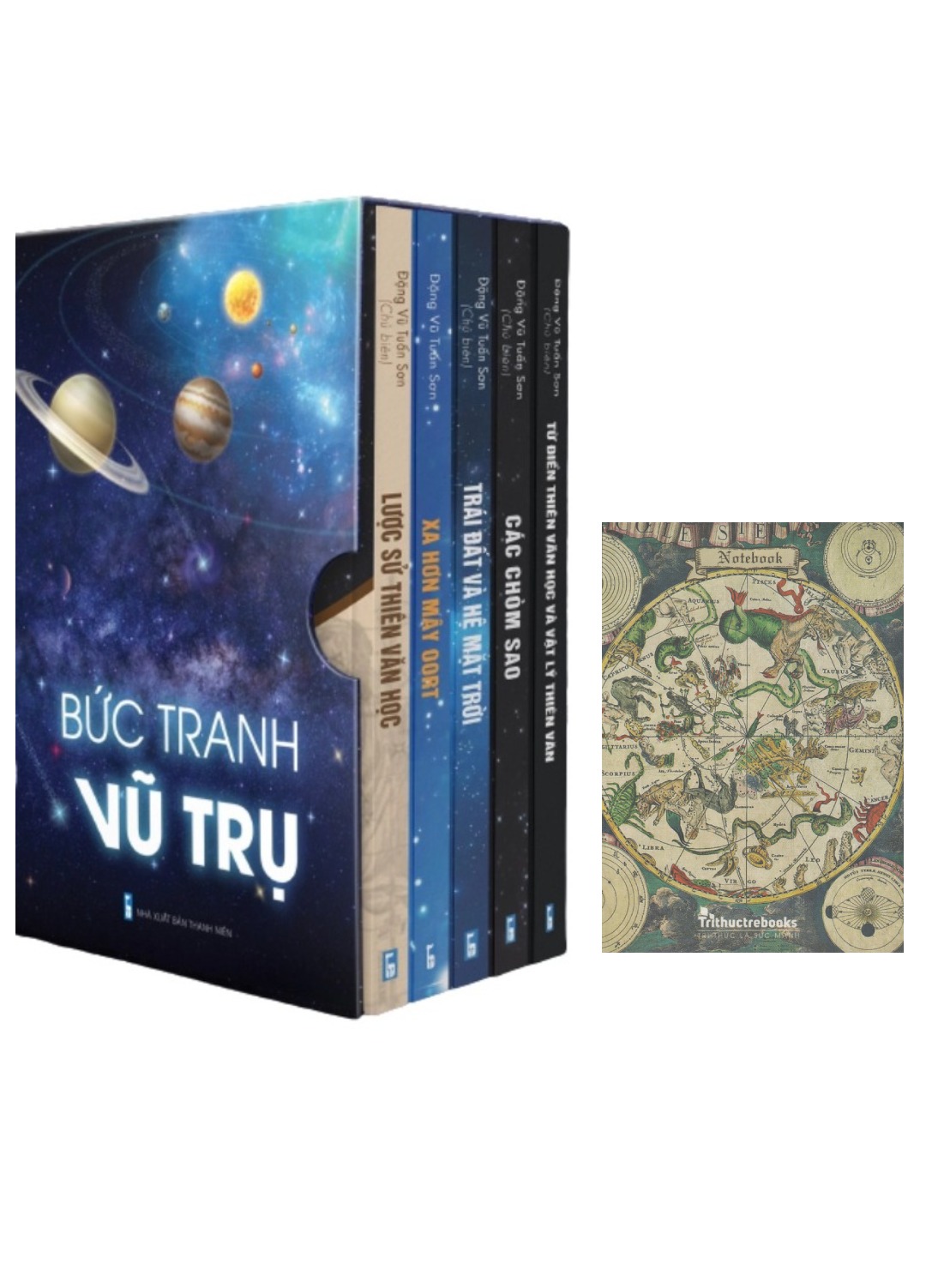 Bộ Sách Bức Tranh Vũ Trụ + Notebook _TTT