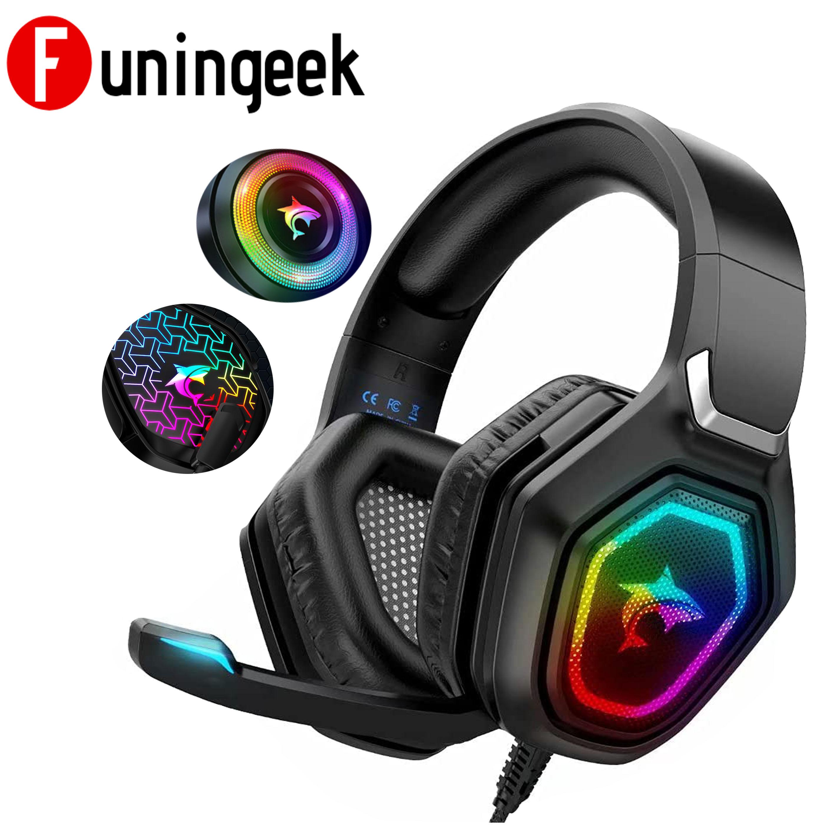 Tai Nghe Chơi Game Máy Tính Có Dây Game Thủ Audifonos PS4 Tai Nghe Có Micro Chống Ồn Stereo Tai Nghe Cho Máy Tính Xbox One