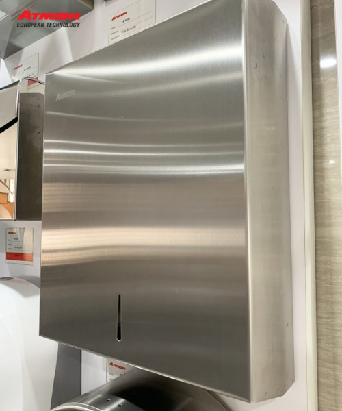 Hộp Đựng Giấy Vệ Sinh Inox Cao Cấp Gắn Tường ATMOR TD-8314
