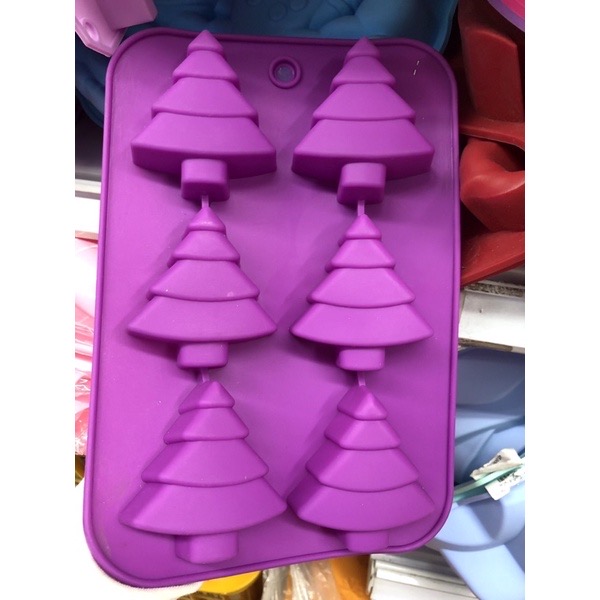 Khuôn silicon cây thông