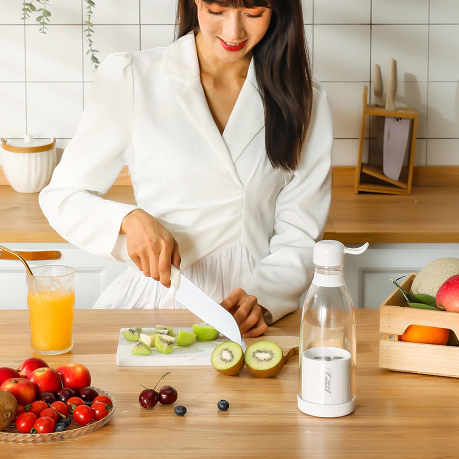 Máy Ép Trái Cây Mini Di Động 300Ml Sạc Bằng Usb