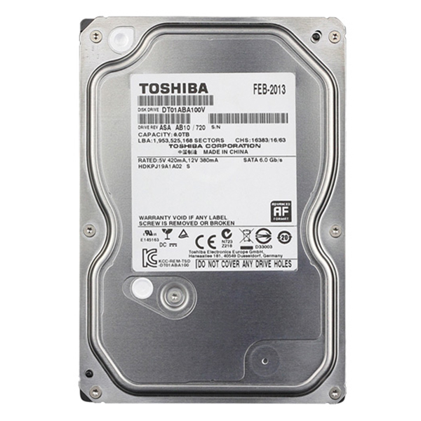 Ổ Cứng HDD Toshiba 6TB 7200RPM - Hàng Chính Hãng