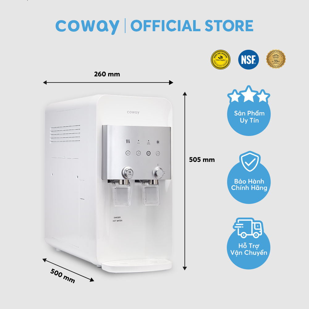 Máy lọc nước nóng lạnh Coway Neo Plus CHP-264L - Hàng chính hãng