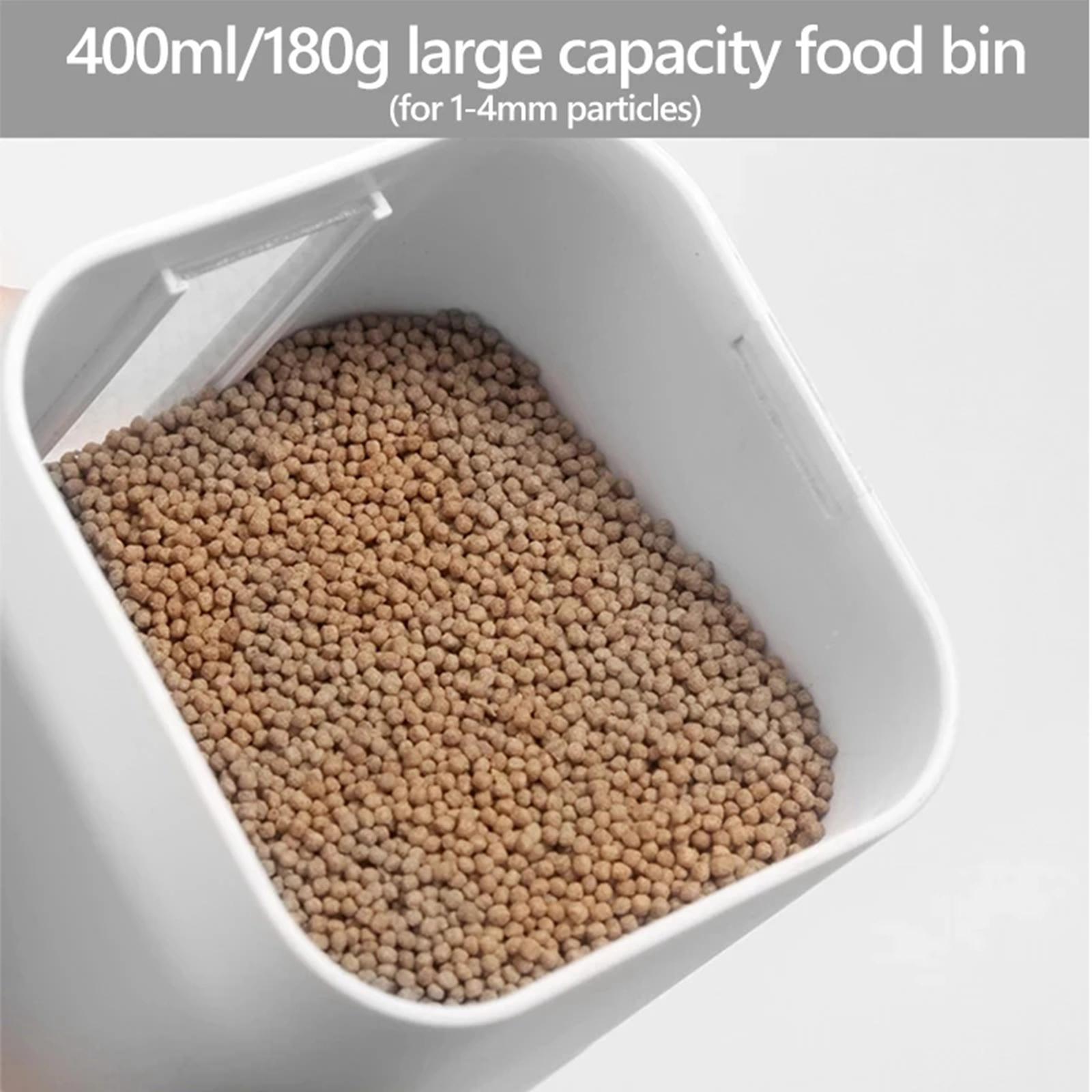 2pcs Large Capacity Automatic Fish Feeder Fish Tank Feeder Food Machine
