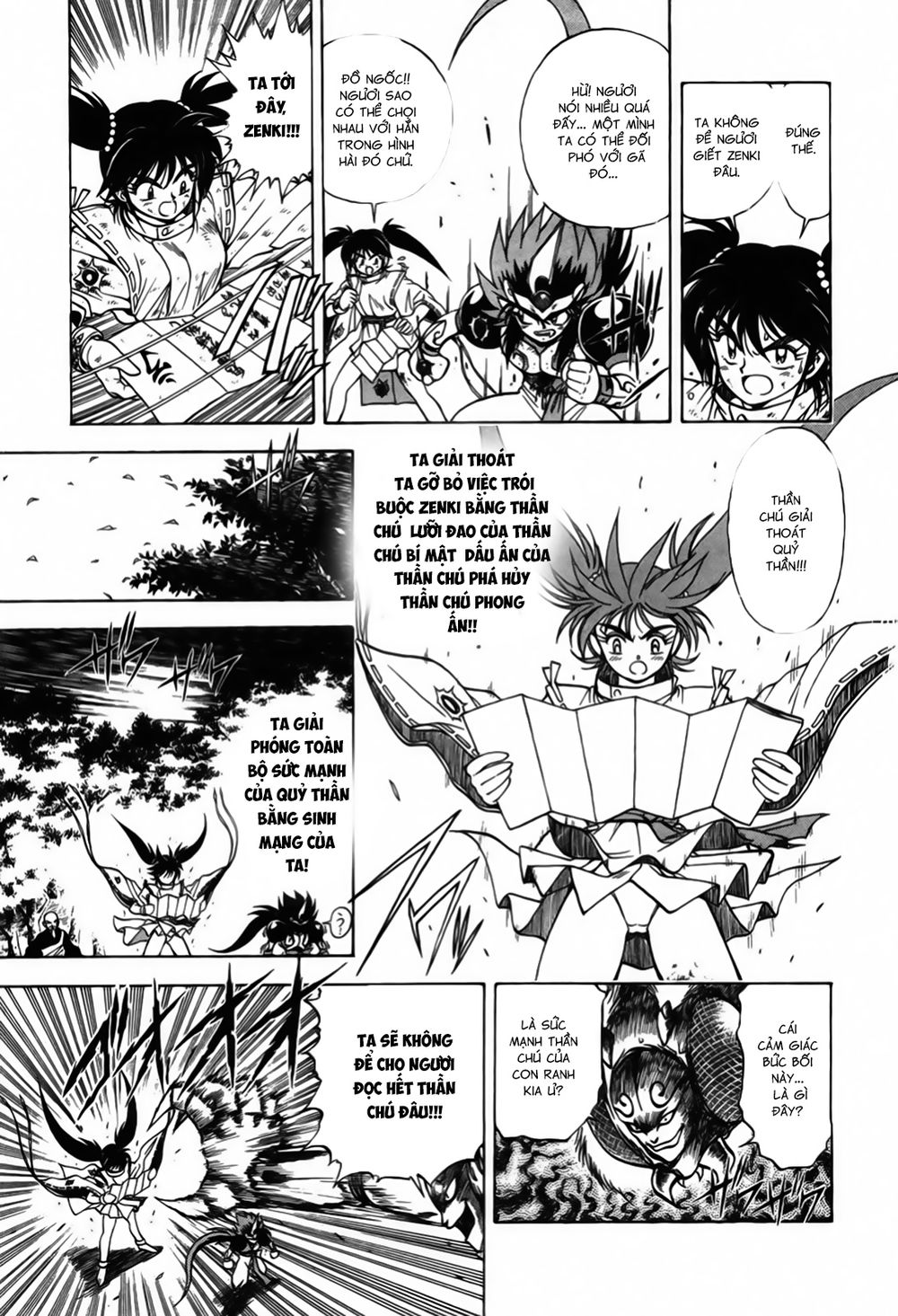 tiểu thần zenki - kishin douji zenki chapter 3.2 11