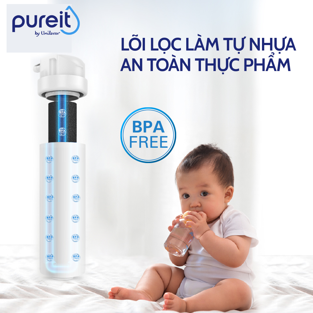 Máy lọc nước Pureit Delica Âm tủ bếp RO 11,000L UR5440 ,Hàng chính hãng