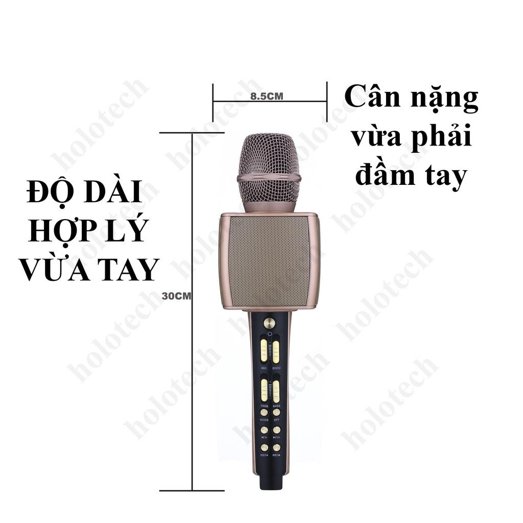 Micro Karaoke Bluetooth Không Dây YS92 Kèm Loa Âm Lớn Bắt Giọng Hát Hay Hỗ Trợ Thẻ Nhớ, Thu Âm Chuyên Nghiệp