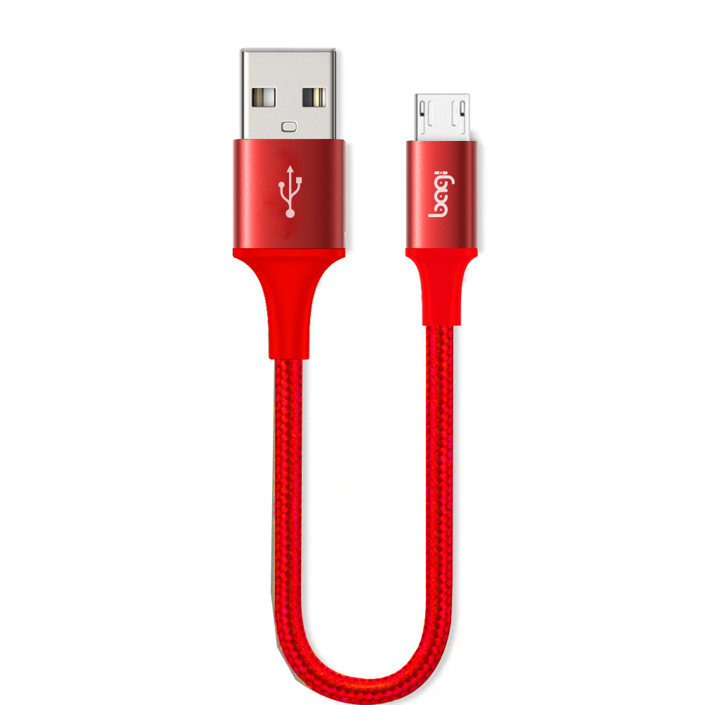 Cáp dù sạc nhanh kết nối Micro USB Bagi 20cm MS20 - Hàng chính hãng