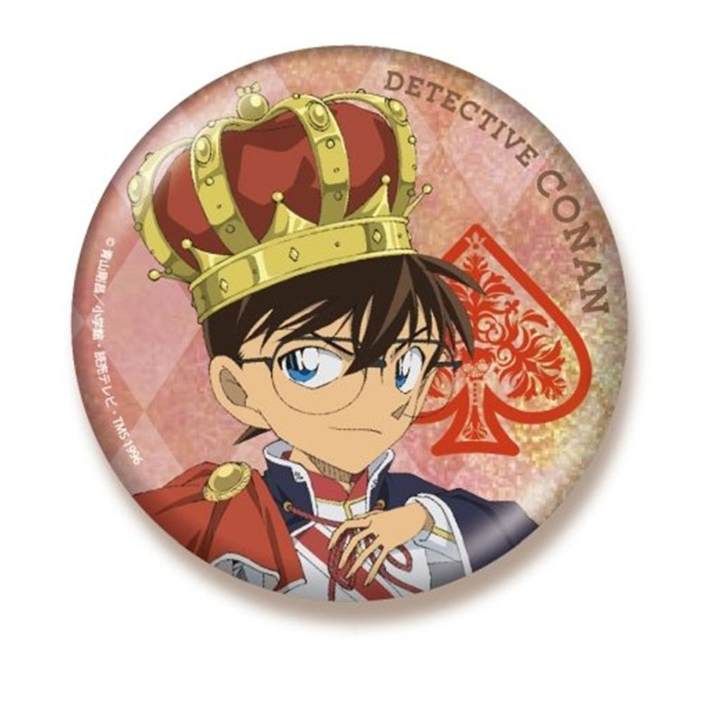 Combo 4 huy hiệu cài áo DETECTIVE CONAN - THÁM TỬ LỪNG DANH anime ver HOÀNG GIA