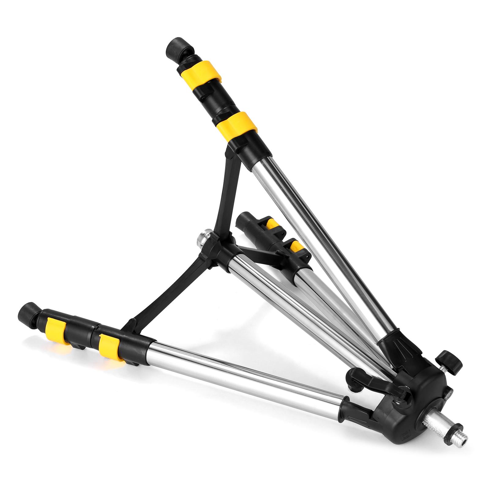 1.2M Three Height Adjustment Stainless Steel Extension Bar Tripod Stand For Laser Level with Bubble-level