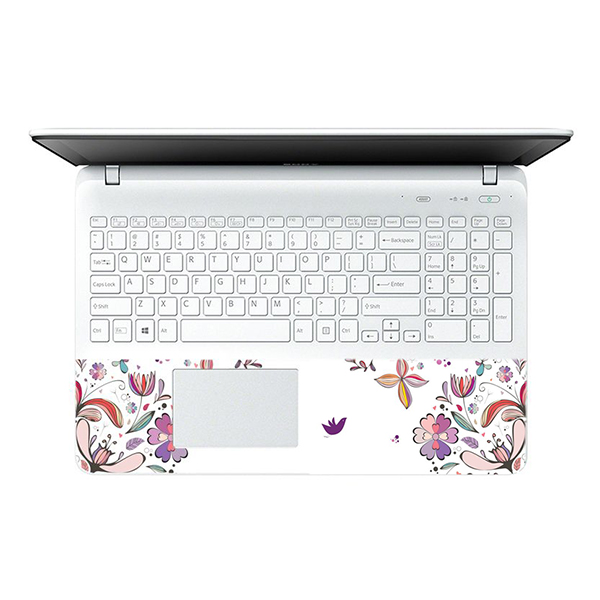Mẫu Dán Decal Hoa Văn Cho Laptop LTHV 127