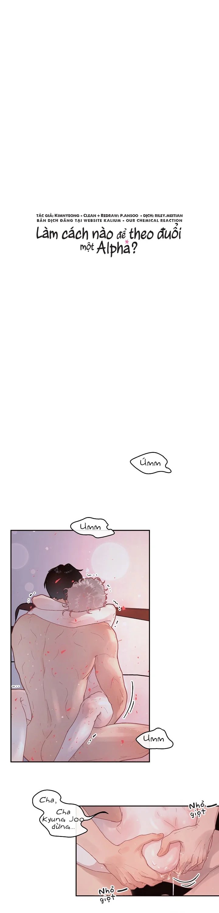 làm cách nào để theo đuổi một alpha? chapter 53 7