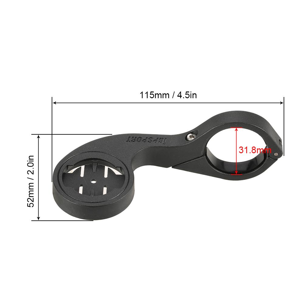 Bộ mở rộng đồng hồ bấm giờ IGPSPORT với giá đỡ gắn ngoài mặt trước Tương thích với xe đạp leo núi, xe đường trường 1,8mm