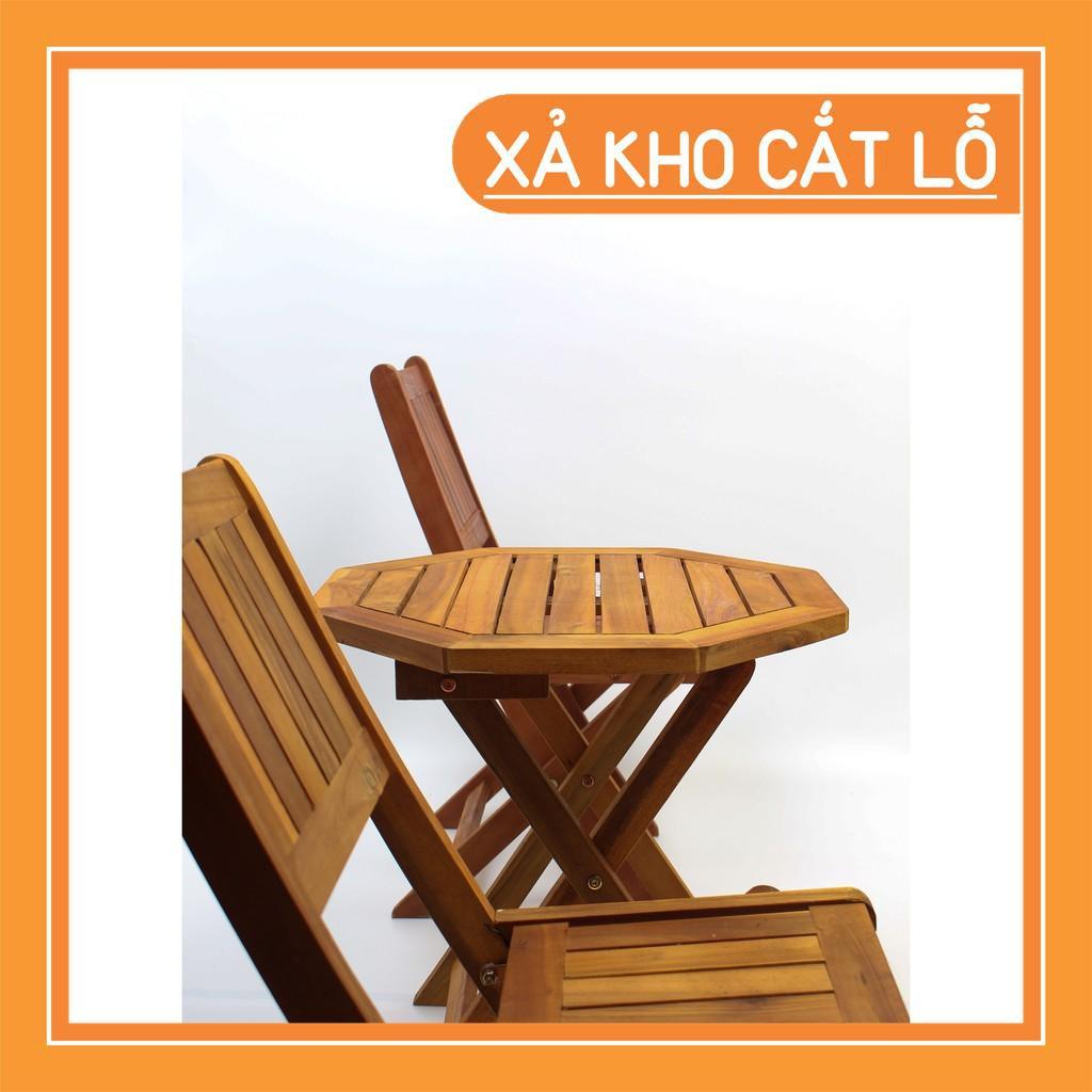 Ghế cafe gỗ ép xếp gọn giá rẻ