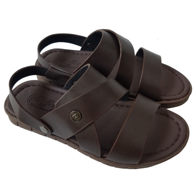 GIày Sandal Nam Da Bò BIGGBEN Cao Cấp SD115