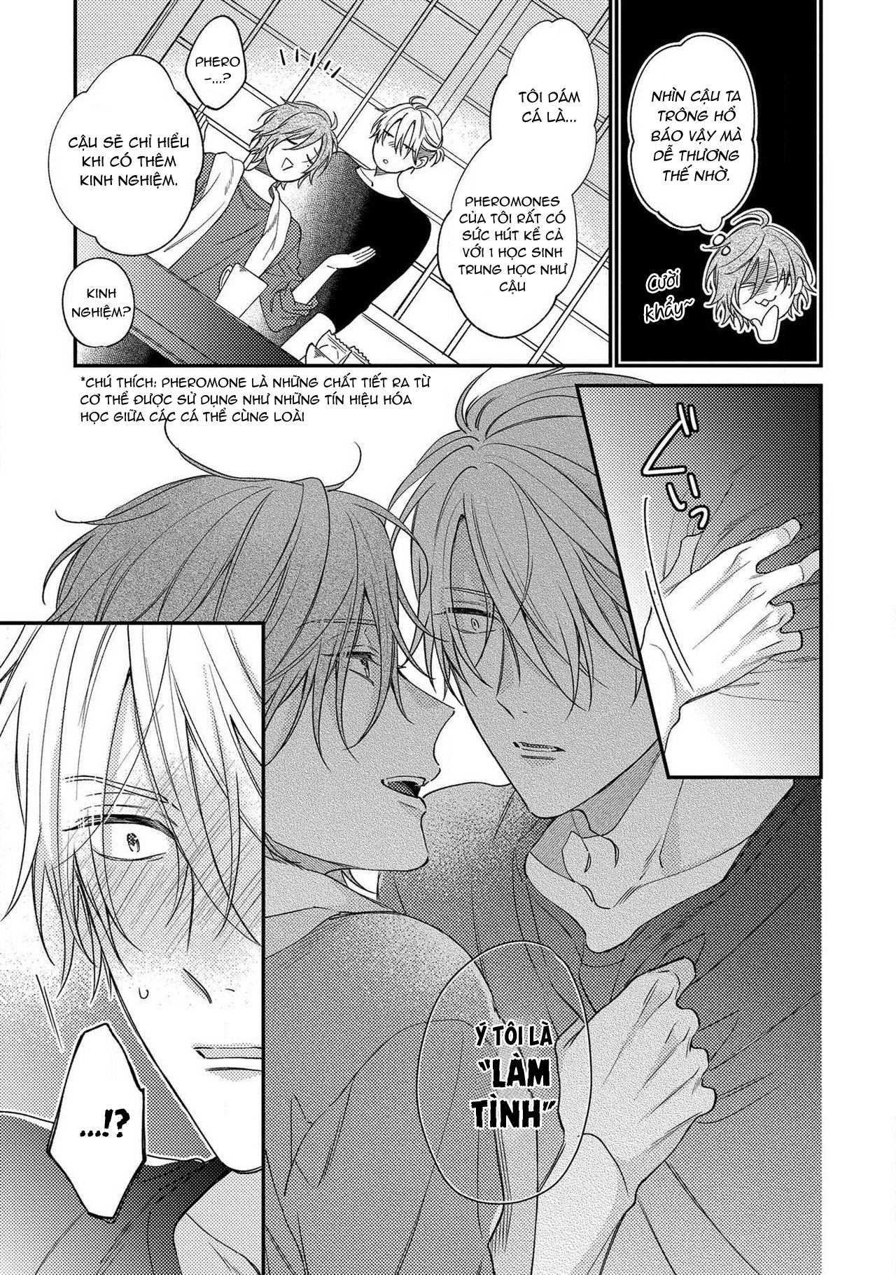 cách cởi bỏ chiếc áo blouse trắng thật vụng về chapter 1 15