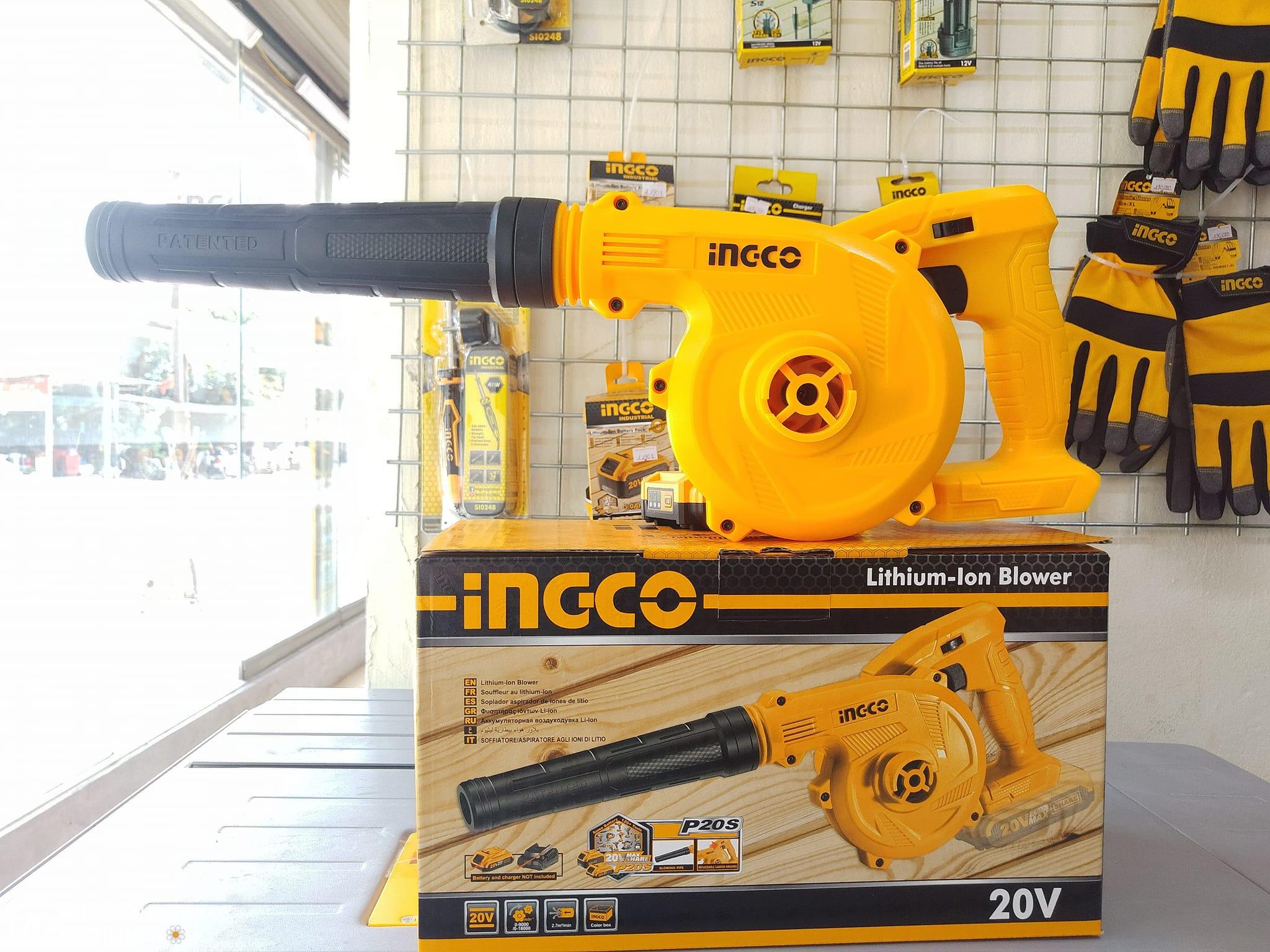 MÁY THỔI BỤI DÙNG PIN 20V INGCO CABLI20018 (CHƯA GỒM PIN VÀ SẠC)  - HÀNG CHÍNH HÃNG