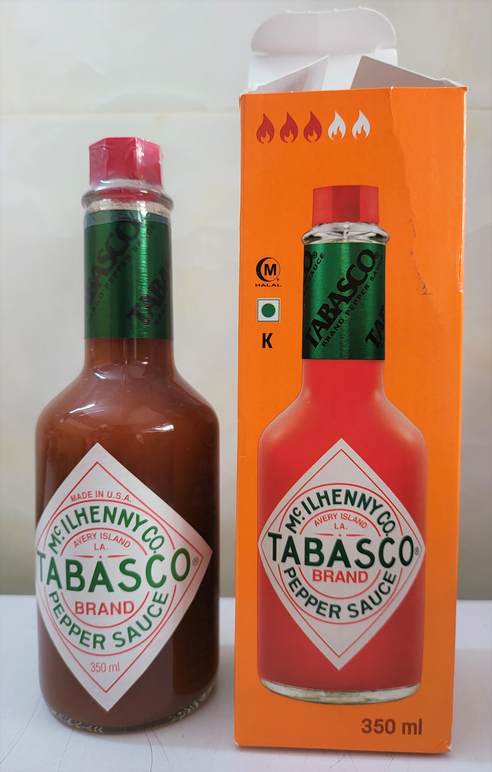 [ Date 08/28 ]  Sốt Ớt Đỏ Hiệu Tabasco 350ml