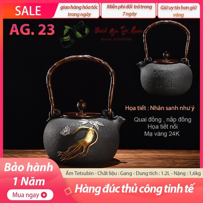 Các Mẫu Ấm Gang Tetsubin Nhật - Hàng Đúc Thủ Công Cao Cấp
