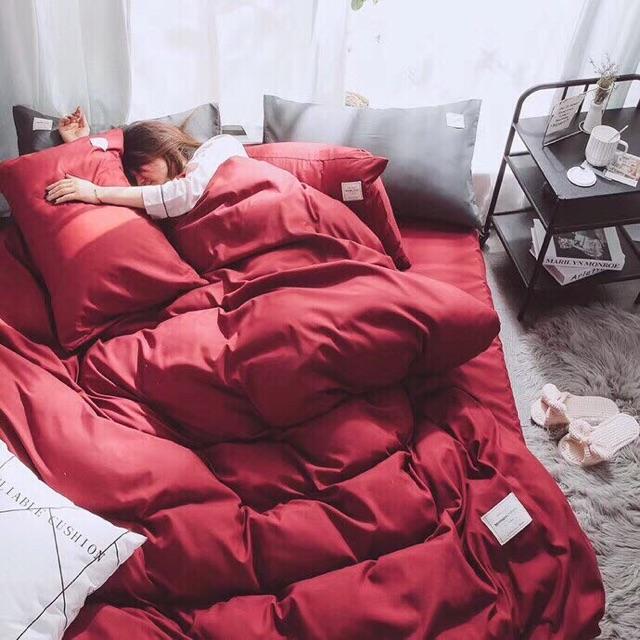 Cotton TICI Đỏ xám
