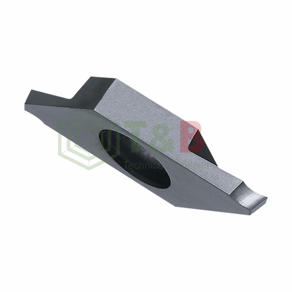 Mảnh dao tiện rãnh Carbide không phủ Kyocera Model TGF32R033-005 KW10