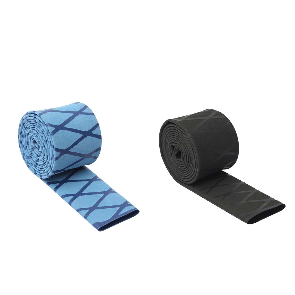 Non Slip Textured X-Tube Shrink Tubing Fishing Rod Grip