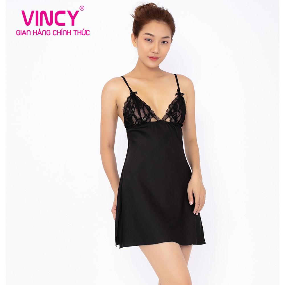Đầm satin Vincy DDS010S11