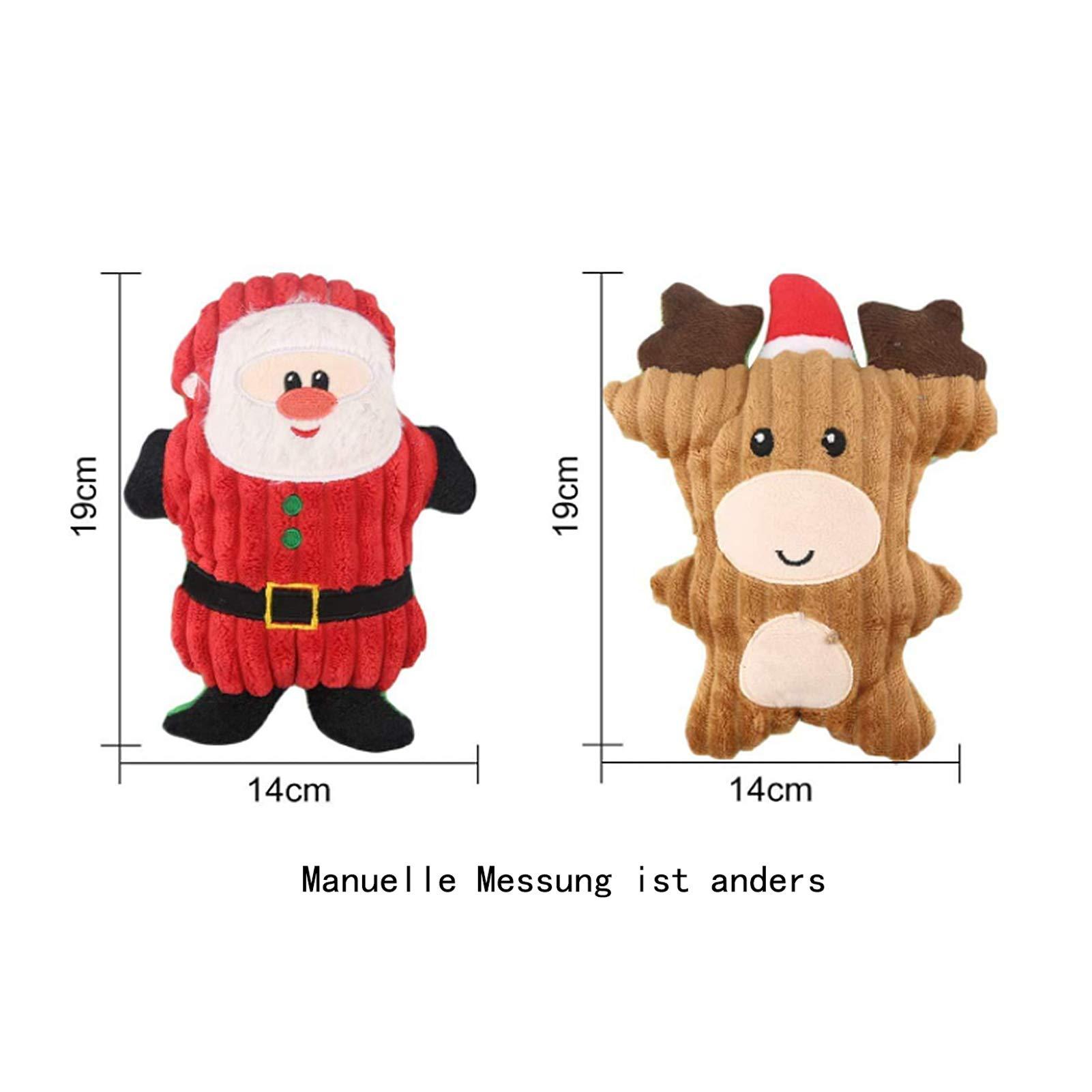 Đồ chơi Giáng sinh cho chó, đồ chơi squeaky, đồ chơi nhai tương tác, đồ chơi chó, đồ chơi chó con sang trọng, đồ chơi chó con