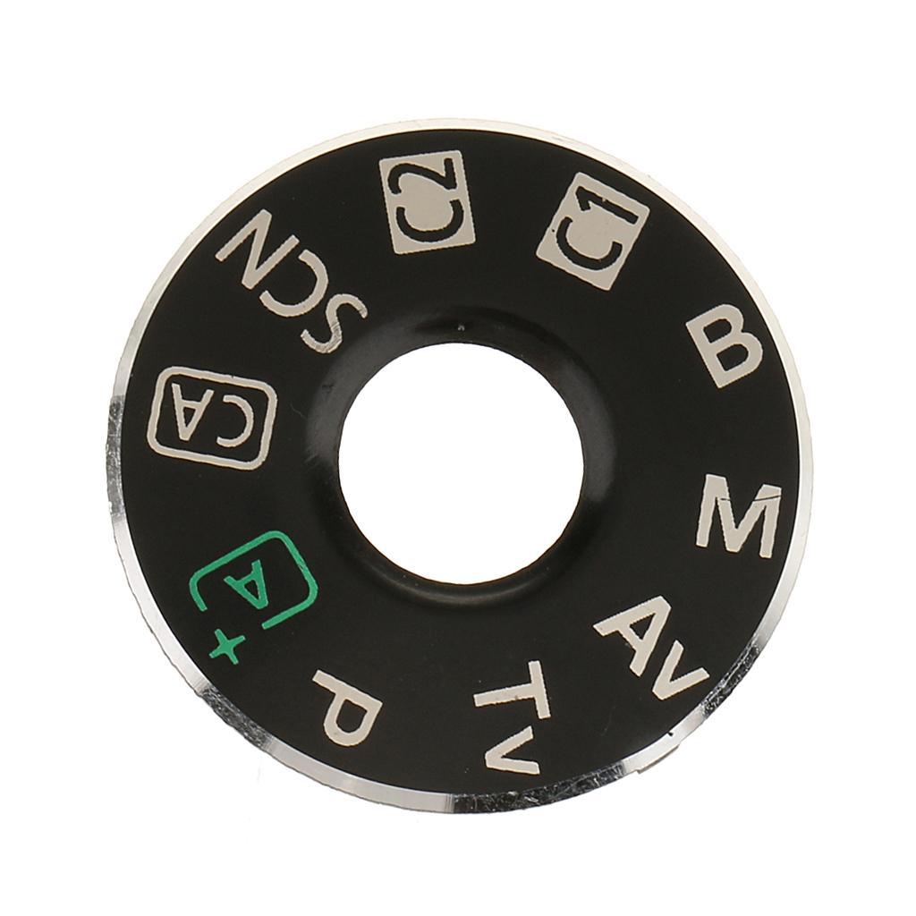 2X Dial Mode Plate Interface  Replacement Part For Canon EOS 6D DSLR Cameras