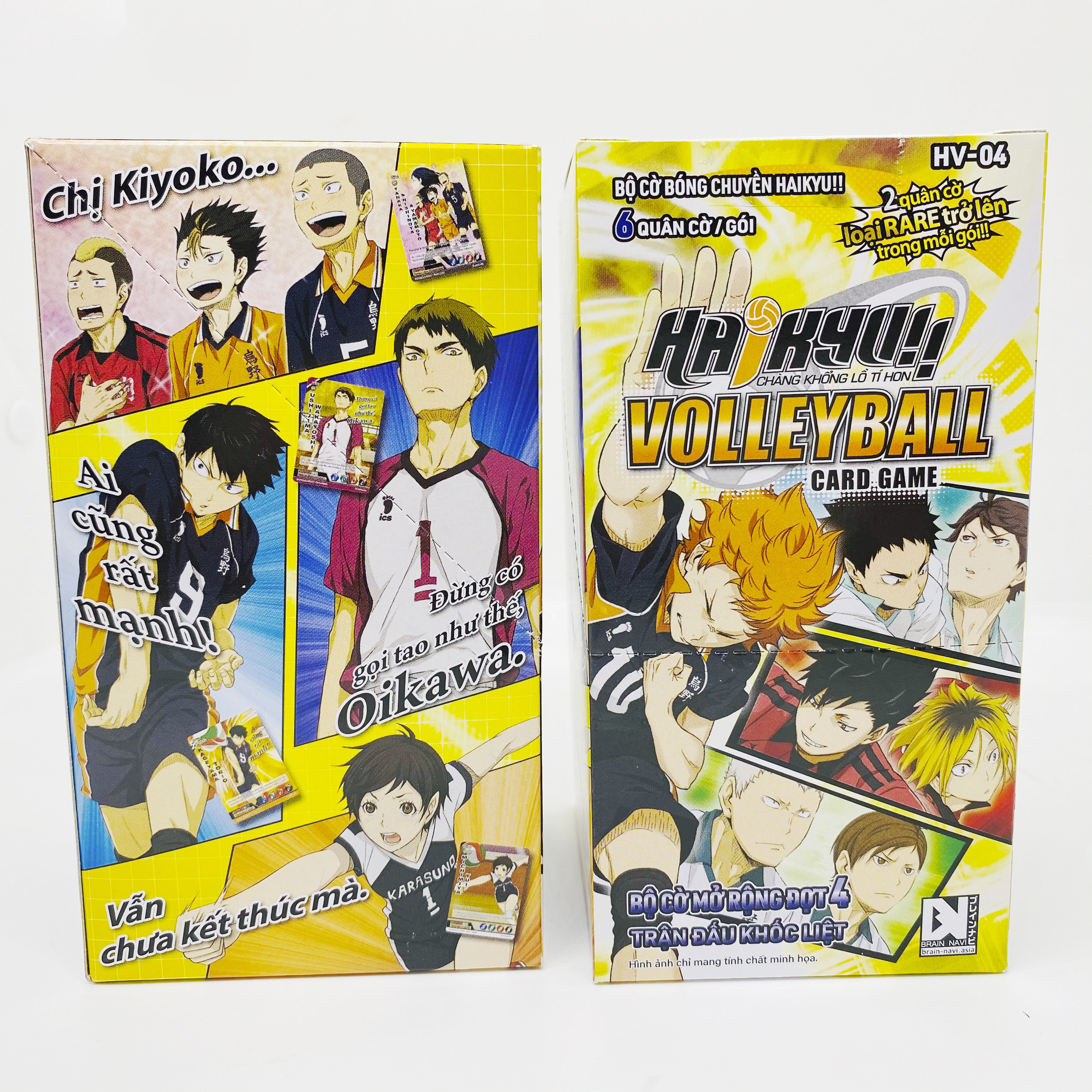 Hộp cờ mở rộng HV-04 - Bộ cờ bóng chuyền HAIKYU - 24 Gói