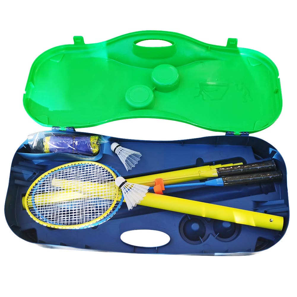 Bộ Chơi Cầu Lông Di Động ANGEL WINGS Badminton Net FullSet Cao Cấp lưới 3m