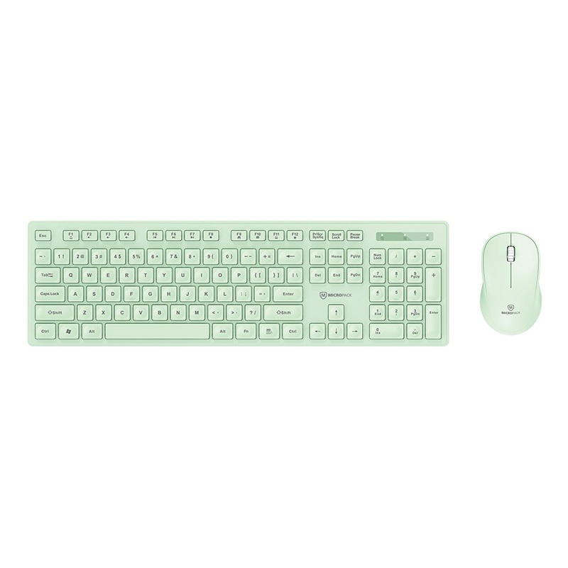 Bộ Bàn Phím Kèm Chuột Không Dây MicroPack iFREE LITE 2 KM-237W Nhiều Màu Lựa Chọn Trẻ Trung Hàng Chính Hãng