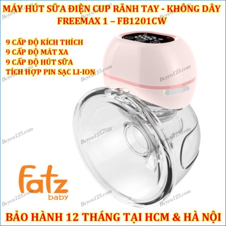 MÁY HÚT SỮA RẢNH TAY KHÔNG DÂY FATZ BABY - FREEMAX 1 - FB1201CW