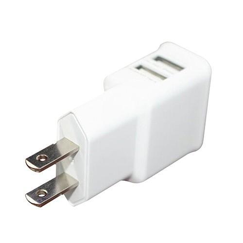 Củ sạc 2 cổng USB 5V 2.1A thích hợp cho Samsung iPhone iPad iPod