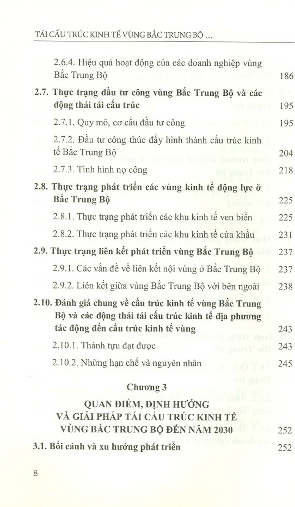 Tái Cấu Trúc Kinh Tế Vùng Bắc Trung Bộ