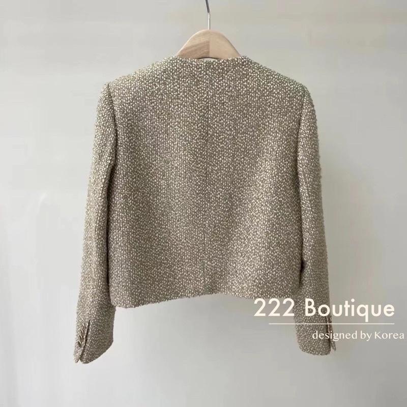 Áo dạ tweed Mfive 60a77