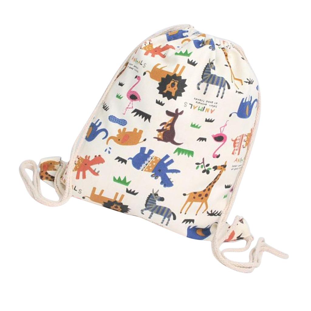 Drawstring Backpack Storage Bag Shopping Travel Bag Cosmetic Bag School Bag