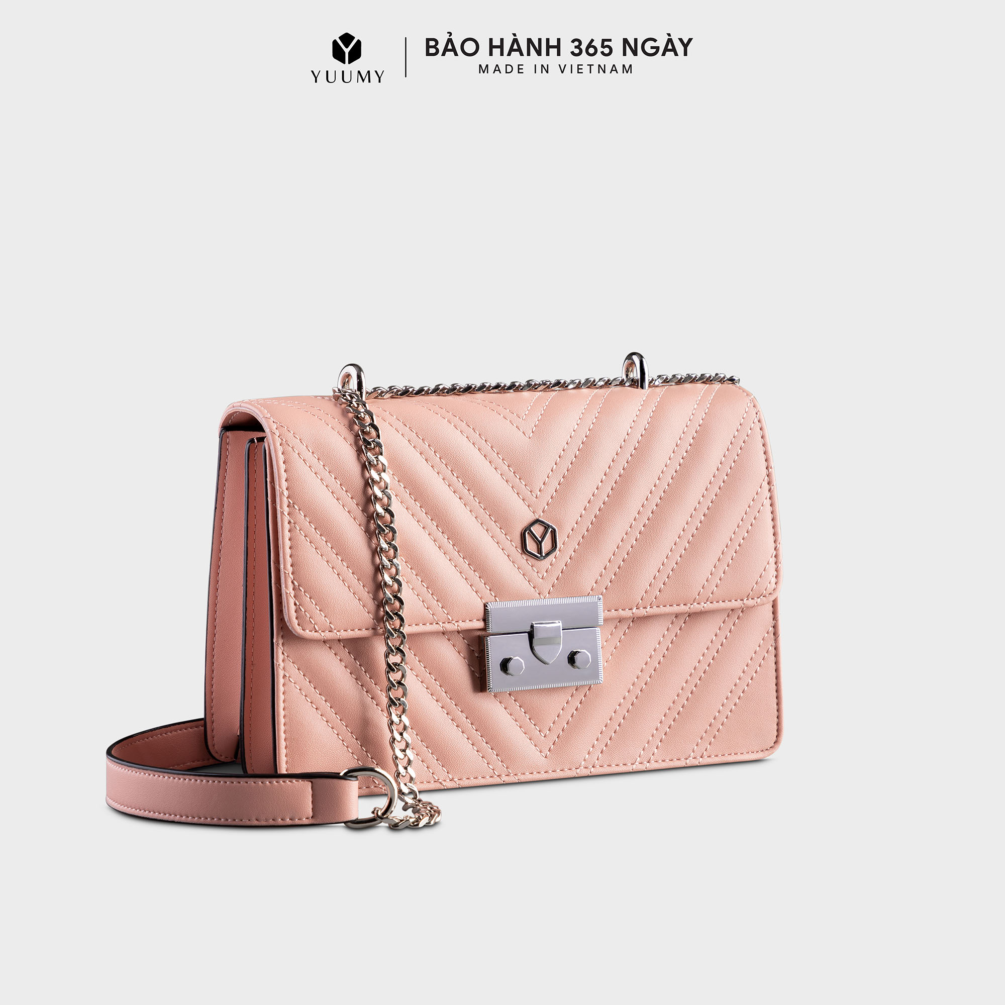 Túi Yuumy ( Thời trang nữ đi tiệc size 21 - Túi đeo chéo da Seasand YN137 )