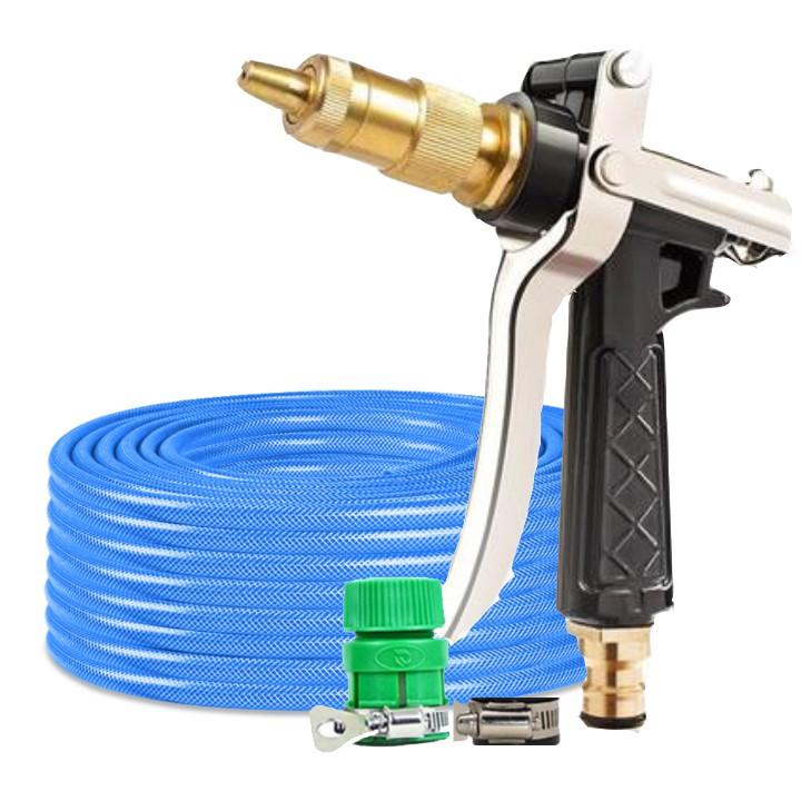 Bộ dây và vòi xịt rửa xe ô tô tăng áp lực nước loại 20m 206400