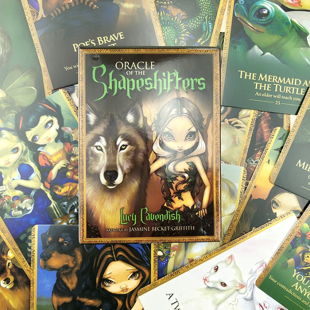 Bộ Bài Oracle Of The ShapeShifters Tặng Đá Thanh Tẩy
