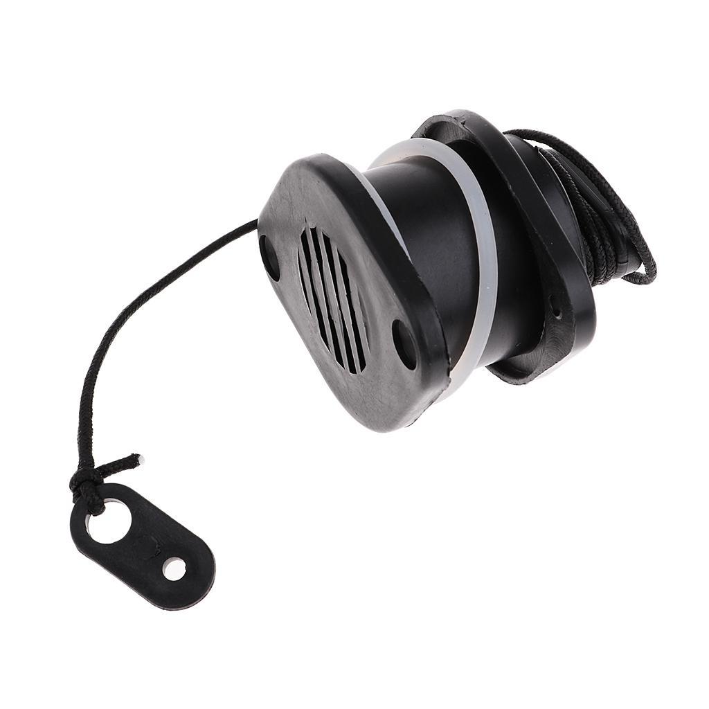 2-6pack Universal PVC Scupper Drain Valve Cap for Kayak Inflatable Boat 24mm