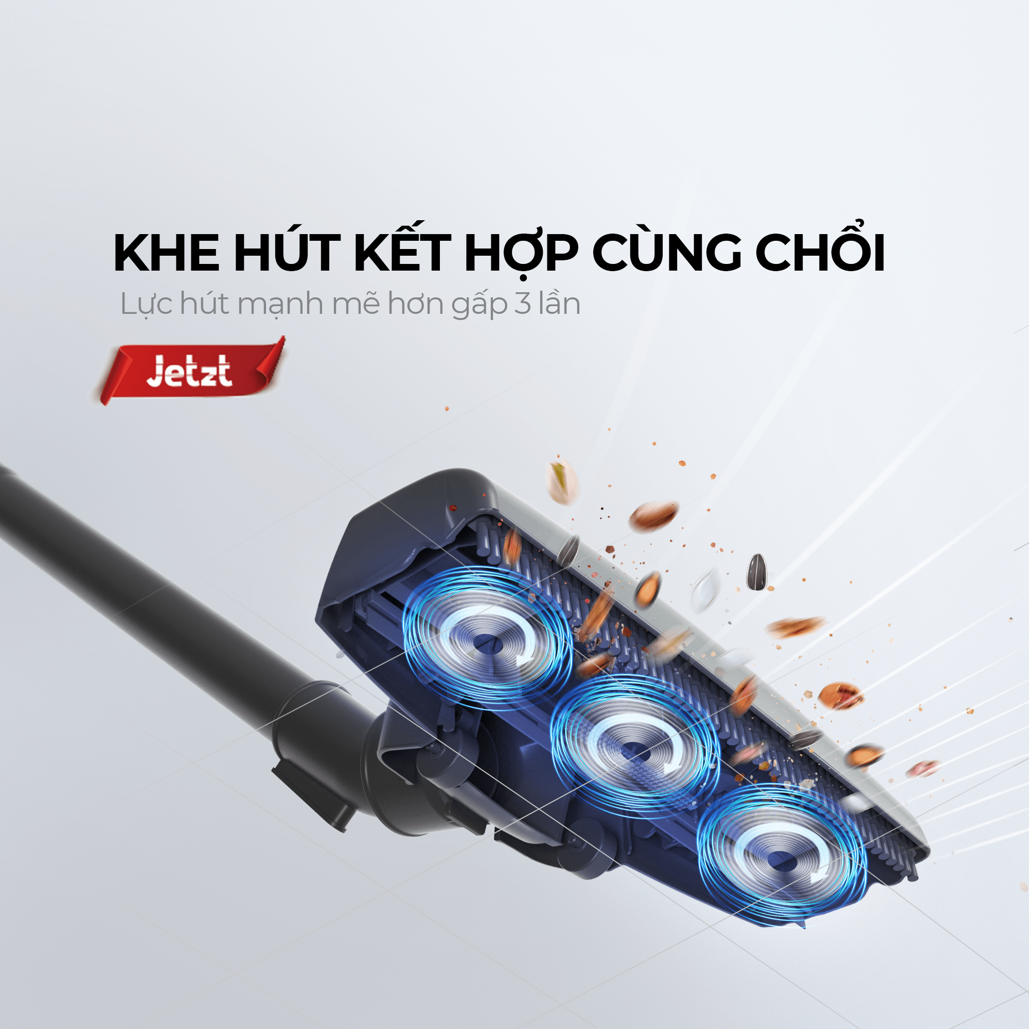 Máy hút bụi cầm tay có dây JETZT X10 PRO - Hàng chính hãng