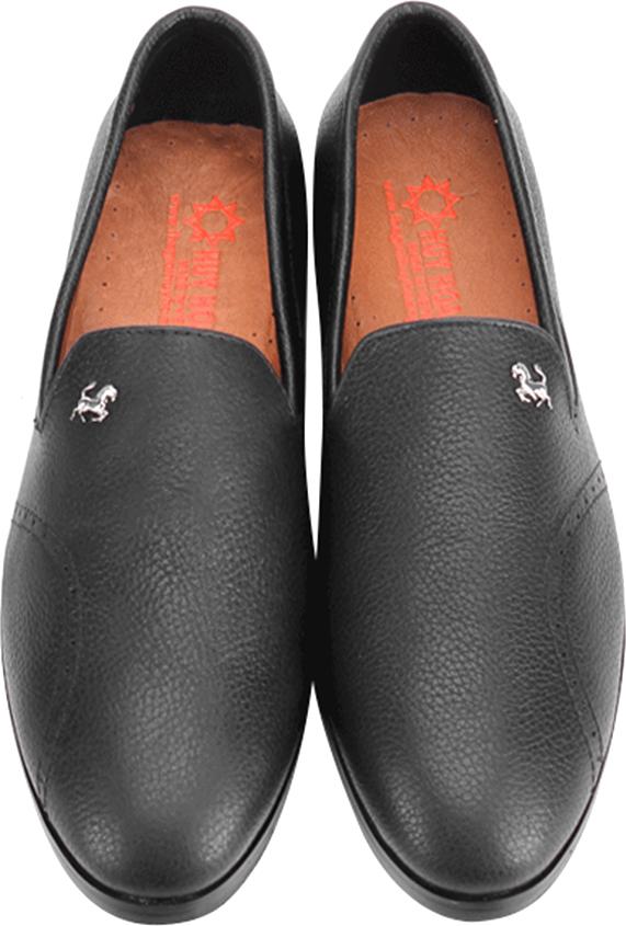 Giày Nam Đính Ngựa Huy Hoàng HT7738 - Đen