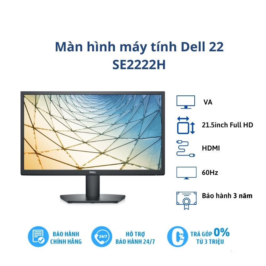 Màn hình LCD DELL SE2222H - Hàng chính hãng