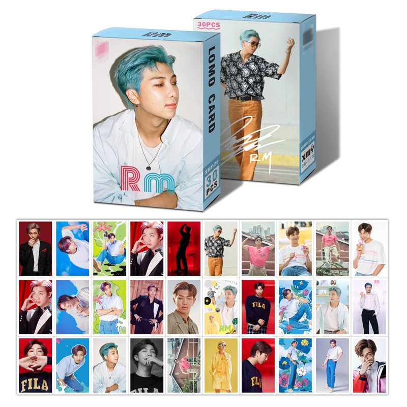 Bộ lomo card RM BTS