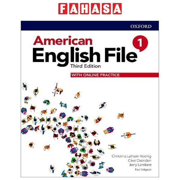 American English File Level 1 Students Book With Online Practice - 3Rd Edition